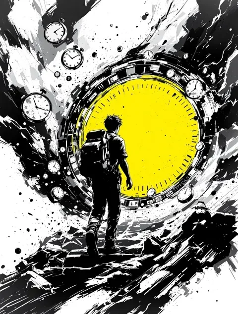 时间旅行打工记 漫画封面