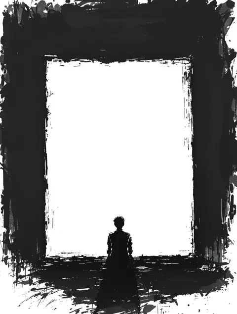 静默的格子 漫画封面