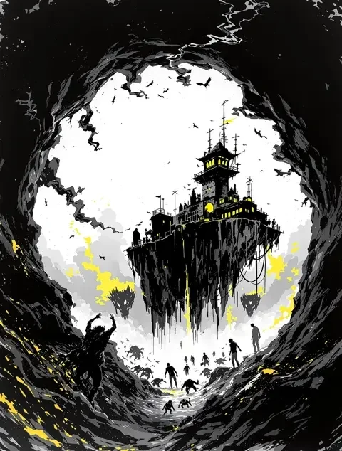 现象级·灵笼 漫画封面